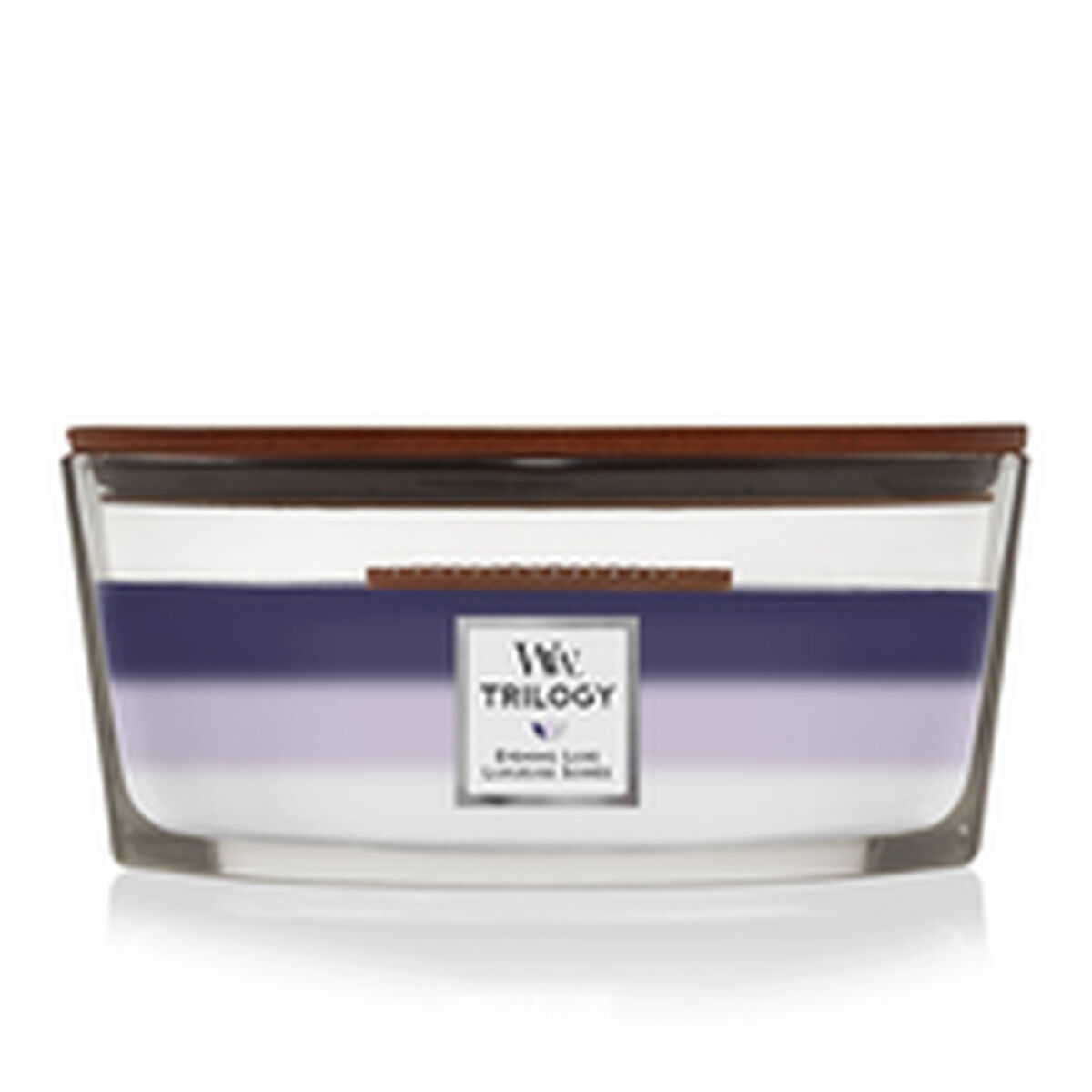 Duftlys Woodwick Trilogy Ellipse Candles 453 g